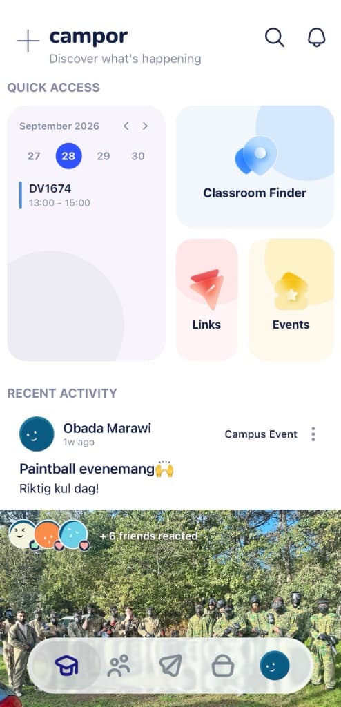 Campor App Screenshot